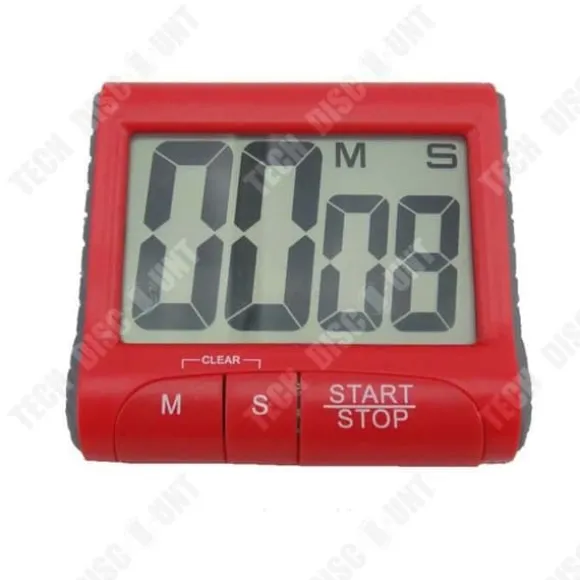 Tidtagare - TD® - Stort skärm - Elektronisk - ABS - Inbyggd magnet