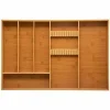Tidy Bestick Organizer för lådor, bambu