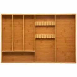 Tidy Bestick Organizer för lådor, bambu