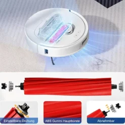 Tillbehör för Roborock Qrevo S/Qrevo Pro robotdammsugare