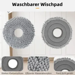 Tillbehör för Roborock Qrevo S/Qrevo Pro robotdammsugare