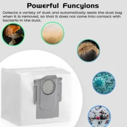 Tillbehör för Roborock Qrevo S/Qrevo Pro robotdammsugare