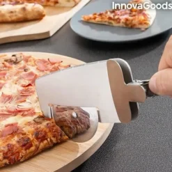 Tillbehör pizzaskärning - Skärhjul - Rostfritt stål - 28 x 4 x 9 cm - Multifunktionell
