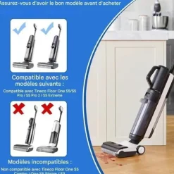 Tineco s5 - Ersättningsborstrulle och HEPA-filter för Tineco Floor One S5 / S5 Pro / S5 Extreme våt och torr dammsugare