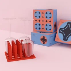 Tipple Glasställ Röd - Tipple