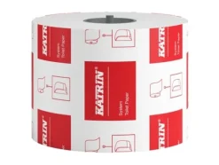 Toalettpapper, Katrin Classic, 2-lagers, 92 m x 11,5 cm, Ø13,5 cm, vitt