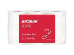 Toiletpapir Katrin Classic 400 2-lags 48m - (42 ruller pr. karton)