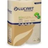 Toiletpapir Lucart Professional Econatural 6,3 Ø12.0cmx27,5m 3-lags med hylse,5 pk x 6 stk/krt