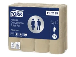 Toiletpapir Tork T4 Advanced 2-lags Natur - (24 ruller)