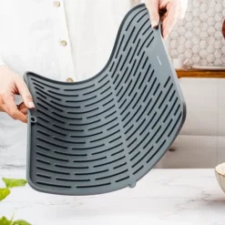 Torkmatta i silikon 42x33cm grå KINGHOFF KH-1904