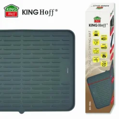 Torkmatta i silikon 42x33cm grå KINGHOFF KH-1904