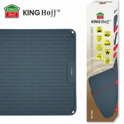 Torkmatta i silikon 46x40cm grå KINGHOFF KH-1905