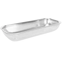 Torkställ i rostfritt stål Multifunktionell bestickavloppskorg för ätpinnar Knivar Skedar Håltyp