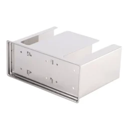 Torkställ i rostfritt stål med 3 fack för ätpinnar, skedar, gafflar och knivar