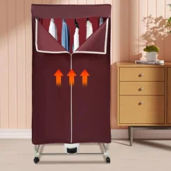 Torktumlare, Mångsidiga torkalternativ, Effektivt värmesystem,Burgund