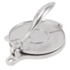 Tortillapress aluminiumlegering manuell tortillamaskin pressverktyg för pizzapajtillverkning 16 cm silver