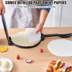 Tortillapress, 25x24,8x13 cm, Silver, Gjutjärn