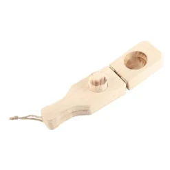 Tostonera Plantain Masher Pine Plantain Press Smasher Återanvändbar djup plantain korgmaskin med hängande snöre