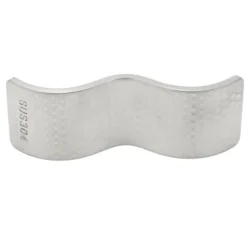 Ätpinnshållare i rostfritt stål, dubbel användning, non-stick, elegant ätpinnar, stativ för skedgaffel, silver