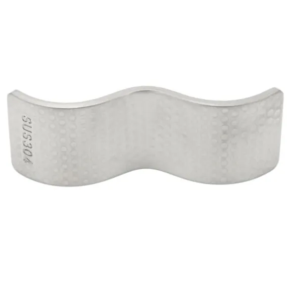 Ätpinnshållare i rostfritt stål, dubbel användning, non-stick, elegant ätpinnar, stativ för skedgaffel, silver