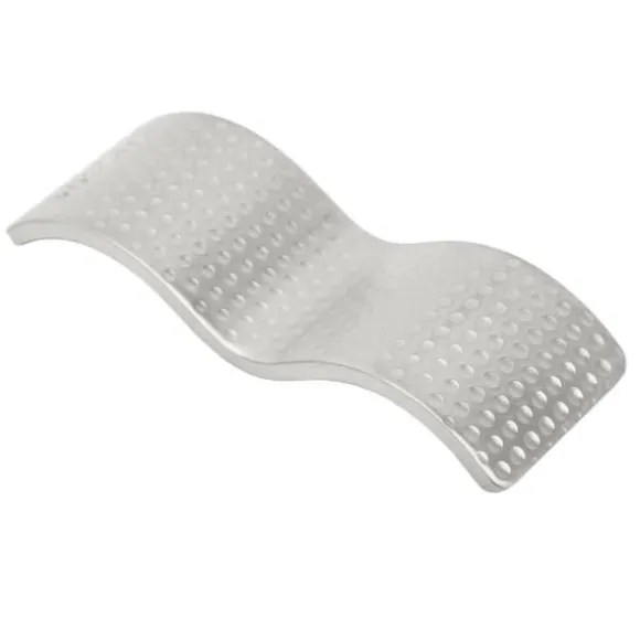 Ätpinnshållare i rostfritt stål, dubbel användning, non-stick, elegant ätpinnar, stativ för skedgaffel, silver