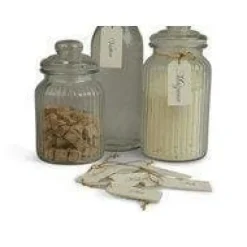 Trä skyltar, brickor med text till förvaringsburkar 8 st