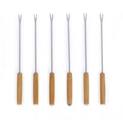 Traditionellt fondueset - LIVOO - MEN426C - 2,6L - 6 personer - Emaljerat gjutjärn - 6 gafflar - Caquelon lämplig för alla värmekällor