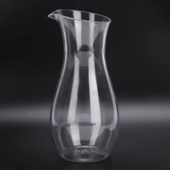 Transparent akryl juiceflaska - elegant dryckesbehållare för bar och hem