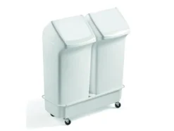 Transportvogn, Durable Durabin Square Duo, til 2 affaldsspande, til 2 x 40 l