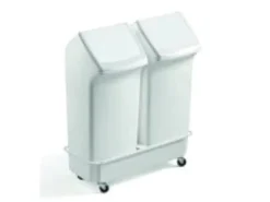 Transportvogn, Durable Durabin Square Duo, til 2 affaldsspande, til 2 x 40 l