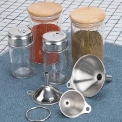 Tratt Rostfritt stål 3-pack