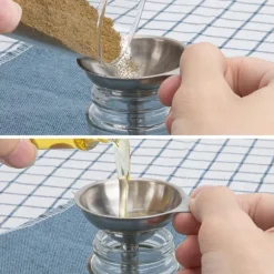 Tratt Rostfritt stål 3-pack