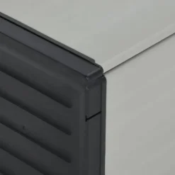 Trädgårdsavfallslåda - Elegant och praktisk för avfallssortering | Färg: Grå | Storlek: 85x34x40 cm