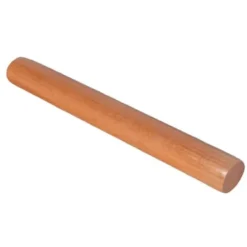 Träkavel Multifunktionell Notstick-degrulle för köksbakning ljusbrun