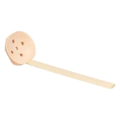 Träredskap Hot Pot Soppa Sked Hålslev med långt handtag för hushållsmatlagning Durkslag