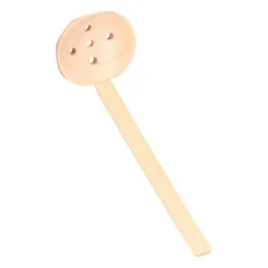 Träredskap Hot Pot Soppa Sked Hålslev med långt handtag för hushållsmatlagning Durkslag