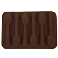 Tårtaform - YUN - Non-stick silikon - Tål -40 till 230°C - 14x10 cm - Brun