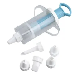 Tårtdekoreringsspruta - Zenker - 42803 - 6 munstycken - Plast - Lätt tårtdesign