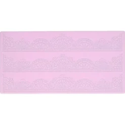 Tårtform DIY Chokladtårta Kantdekoration Form Silikon Bakform för kök Dessert Shop