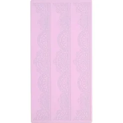 Tårtform DIY Chokladtårta Kantdekoration Form Silikon Bakform för kök Dessert Shop