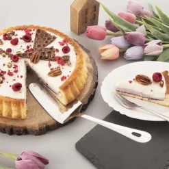 Tårtspatel för bredning, skärning, tårta, desserter, kök, stål