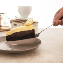 Tårtspatel för bredning, skärning, tårta, desserter, kök, stål