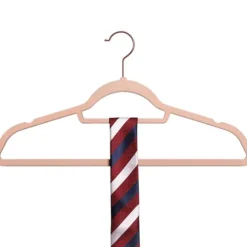 Tunna och halkfria sammetsgalgar - 50 pack - Rosa