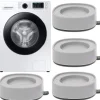 Tvättmaskinsfötter – Vibrationsdämpande fötter – 4-Pack