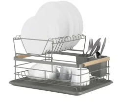 Tvåvånings disktork MS-601 Massido grå