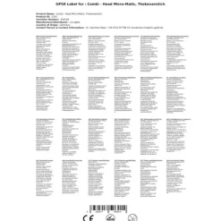 Typ M - Micro-Matic Fatkoppling, motgänglig gängning