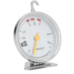 Ugnstermometer Hög noggrannhet hängande rostfritt stål Högtemperaturbeständig maturtopptermometer för kök 50 till 280 ℃