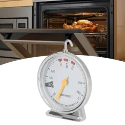 Ugnstermometer Hög noggrannhet hängande rostfritt stål Högtemperaturbeständig maturtopptermometer för kök 50 till 280 ℃