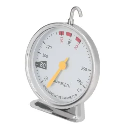 Ugnstermometer Hög noggrannhet hängande rostfritt stål Högtemperaturbeständig maturtopptermometer för kök 50 till 280 ℃