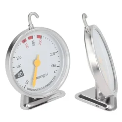 Ugnstermometer Hög noggrannhet hängande rostfritt stål Högtemperaturbeständig maturtopptermometer för kök 50 till 280 ℃